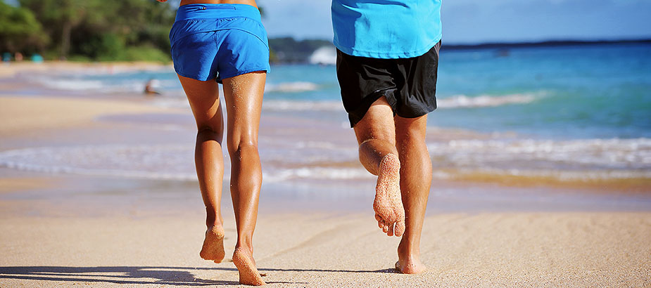 Fitness Trends Running Barefoot