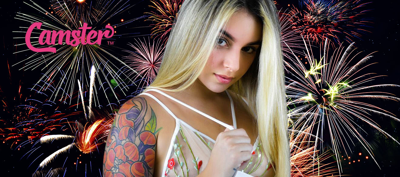 Adult Fireworks with Cam Girls