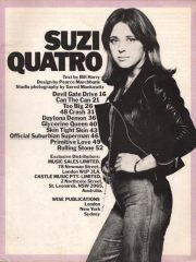 Roadie Revelations About Suzi Quatro